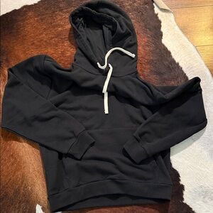 NEW Men’s Forever 21 Black Hoodie with White Drawstring Brand New